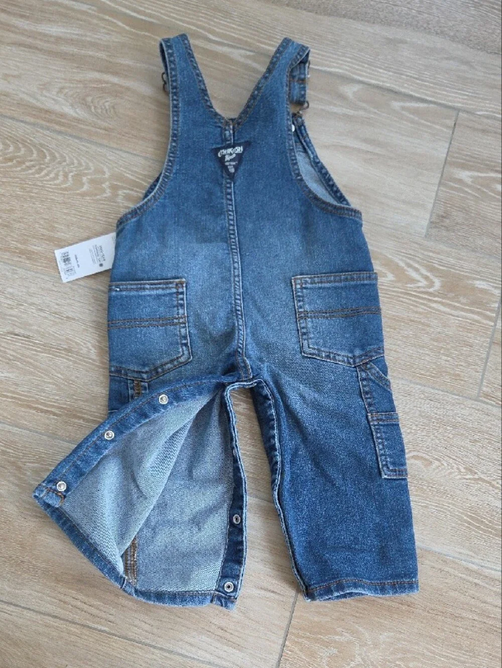 OshKosh B'gosh Toddler Denim Overalls in Blue